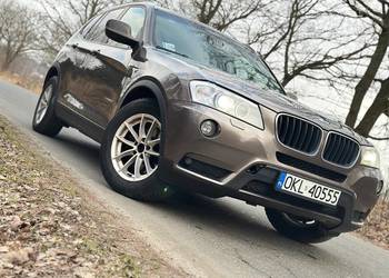 BMW X3 2.0d Automat 8hp, Xenon, 4x4 Bezwypadkowy cały oryginalny!