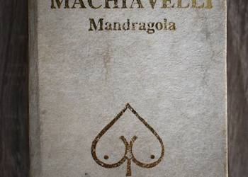 Mandragola Niccolo Machiavelli - miniatura książkowa z 1986