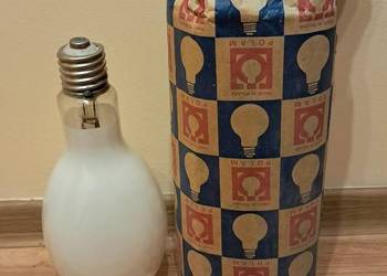 Polska Żarówka/Lampa Rtęciowa Polam 1976 r.