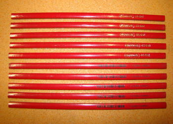 Ołówek ciesielski STANLEY długość 300mm 10 szt Ref. 0-03-850