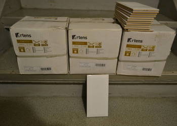kafelki Artens White Glossy 2022 fazowane 162szt