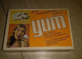 Gra w kości Parker brothers Kanada 1970 Gra w kości Parker brothers Kanada 1970