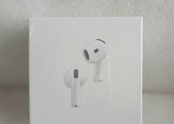 Nowe słuchawki Apple AirPods 4 ANC Bluetooth