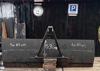 PŁUG ŚNIEŻNY - Mocny 2021 r. na Tył Ciągników + nie tylko Tanio OKAZJA*