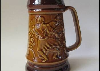 Kufel - Tułowice / ceramika szkliwiona/vintage/PRL Kufel - Tułowice / ceramika szkliwiona/vintage/PRL