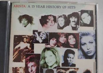 Various  Arista A 15 Year History Of Hits najlepsza muzyka lata 80-90 Various  Arista A 15 Year History Of Hits najlepsza muzyka lata 80-90