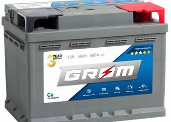Akumulator GROM Premium 60Ah 600A EN DTR