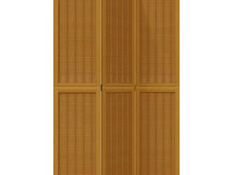 Parawan pokojowy 3-panelowy lite drewno paulowni WM-358815