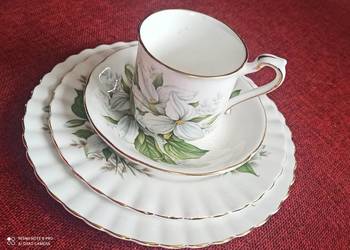 Filiżanka z 2 talerzykami Royal Albert, „Paragon