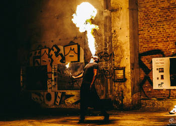 Taniec Ognia Fireshow Wesele Event Pokaz Ognia Atrakcje Ślub