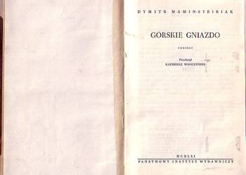(0300) GÓRSKIE GNIAZDO – DYMITR MAMIN – SYBIRIAK