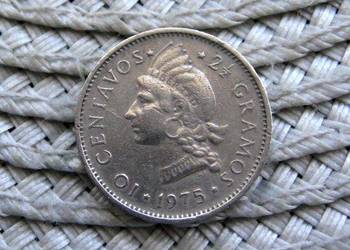 Dominikana 10 Centavos 1975r - ( 2 1/2 Gramos )