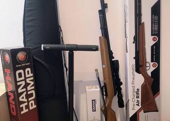 Wiatrówka pcp beeman rider/pompka hatsan/luneta diana/ gwarancja