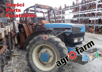Ford 7840 części, skrzynia biegów, silnik, most