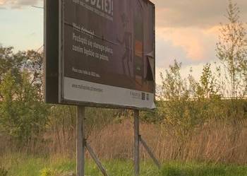 Tablica reklamowa dwustronna 12m2 billboard