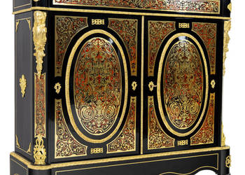 Komoda Ludwik XIV / Napoleon III markieteria boulle antyk