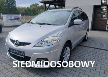 Mazda 5 1.8i 7osób alufelgi klimatronik czujniki stan BDB I (2005-2010)
