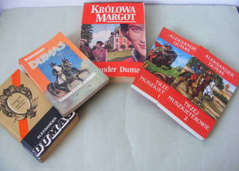 Trzej Muszkieterowie Towarzysze Jehudy Królowa Margot Dumas