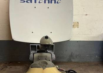 Antena satelitarna Satenne w pełni automatyczna.Kamper, przyczepa