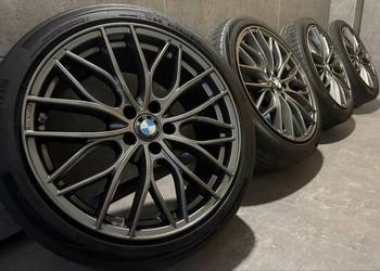 19 cali BMW G30 G31 xDrive felgi koła komplet z czujnikami 5x112 ET25 8.5J