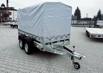 Przyczepa lekka MARTZ MAXI 264/2 2,64x1,26x1,5m PLANDEKA! BURTY 40cm