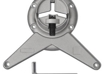 4 Nogi do stołu z regulacją wysokości 710 mm szczotkowany nikiel WM-242136