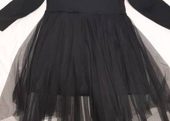 Sukienka z tiulem czarna