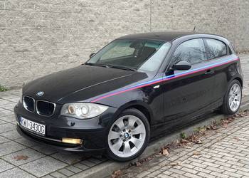 BMW e81 120d Lift 2009 Bixenon Czarna lala na Alu17 Zamiana Tanio
