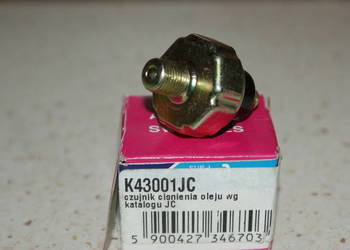 K63016 Czujnik ciśnienia oleju (0,3bar; 1 pin; czarny) DAIHA
