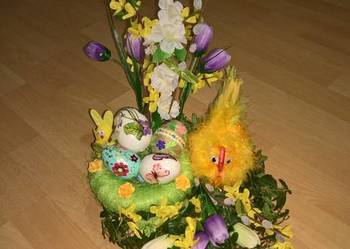 Kartki świąteczne, stroiki , kwiaty z bibuły i inne