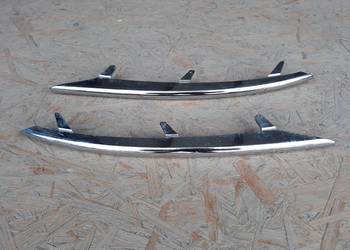 VW TOUAREG LISTWA LEWA CHROM LEWY ZDERZAKA PRZÓD 7L6853241