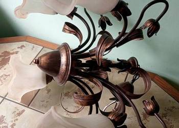 Żyrandol / lampa wisząca 100% sprawna w bardzo pięknym stanie