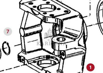 Fendt Favorit 514 Zwrotnica Korpus Obudowa Prawa Lewa CZĘŚCI F395301021030…