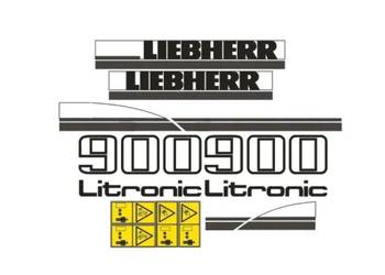 Naklejki oklejenie - Liebherr 900B Zamiennik