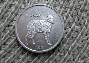 Górski Karabach 1 Dram 2013r - Wilk