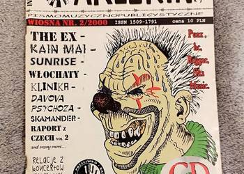 Arlekin # 8. Wiosna nr 2/2000. Fanzine punk, hardcore, reggae, ska