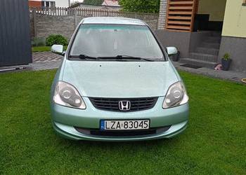 Honda Civic 1.4is 90km2004r. benzyna z gazem zadbana