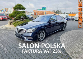 Mercedes S 400 Long*4-Matic*bezwypadek*1-właściciel*max wyposażenie*340KM …