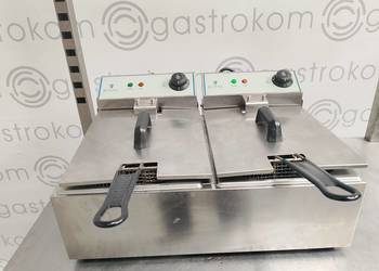 Frytownica 2-komorowa Royal Catering RCEF-10DY-ECO