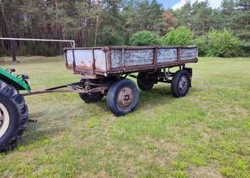 Przyczepa wywrotka D-44A 2 siłowniki
