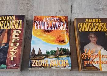 CHMIELEWSKA Joanna zestaw 3 książek