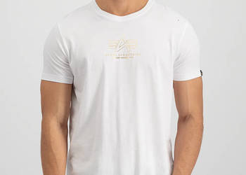 ALPHA INDUSTRIES t-shirt basic ml Foil Print za 103 zł
