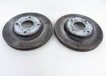 TARCZE HAMULCOWE  PRZÓD FORD FIESTA MK5 1.4 TDCi