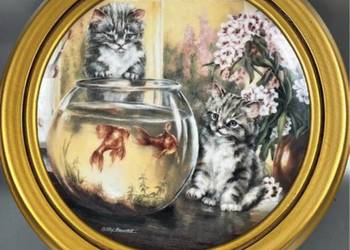 Talerz w ramce do zawieszenia Franklin