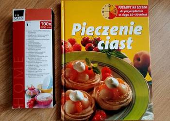 Zestaw książka "Pieczenie ciast" + 80 foremek do ciast