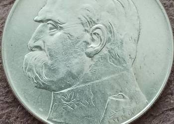 10 zł J. Piłsudski 1936 r. - nr. 7 - Piękne szczegóły