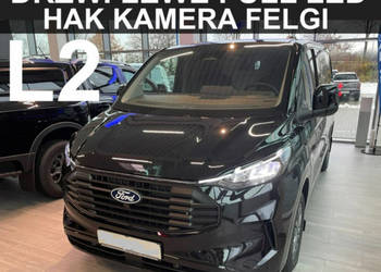 Ford Transit Custom 136KM Full Led Drzwi Lewe Ciemne Szyby Od ręki Super C…