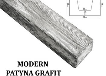 Belka Modern  9x6 cm Patyna Grafit