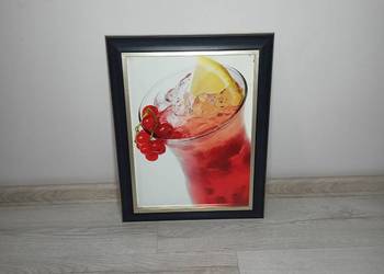 Obrazek Koktajl w Drewnianej Ramie