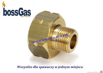 Redukcja propanowa 11 kg i 5 kg z gwintu W21,8L x 3/8"L